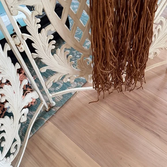 Boho Macrame Fringe Dress in Brown - Picture 4 of 4